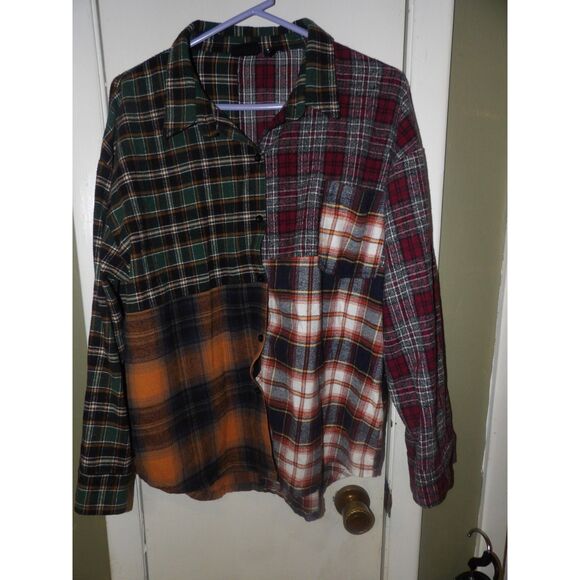 Out from Under by Urban outfitters Flannel button up M - Picture 1 of 5